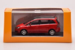 Opel Zafira B OPC Rood Minichamps 1:43 400045300 Metaal — afbeelding 4 van 4