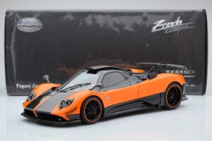 Pagani Zonda Cinque Oranje St Tropez Almost Real 1:18 850603001 Metaal — afbeelding 2 van 8