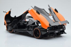Pagani Zonda Cinque Oranje St Tropez Almost Real 1:18 850603001 Metaal — afbeelding 7 van 8