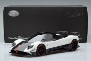 Pagani Zonda Cinque Wit Benny Almost Real 1:18 850601001 Metaal — afbeelding 12 van 12