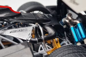 Pagani Zonda Cinque Wit Benny Almost Real 1:18 850601001 Metaal — afbeelding 10 van 12