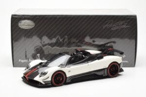 Pagani Zonda Cinque Roadster Wit Benny Almost Real 1:18 850611001 Metaal — afbeelding 8 van 8