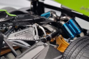 Pagani Zonda Cinque Groen Firenze Almost Real 1:18 850602001 Metaal — afbeelding 11 van 15