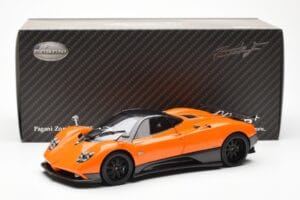 Pagani Zonda F Oranje St Tropez Almost Real 1:18 850409001 Metaal — afbeelding 8 van 8