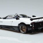 Pagani Zonda HP Barchetta Carbon Fiber Wit LCD 1:18 LCD18009 WH Metaal - image 8 of 9