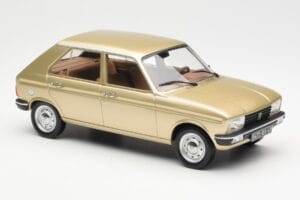 Peugeot 104 GR Beige Metallic Norev 1:18 184904 Metaal — afbeelding 4 van 6
