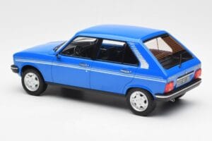 Peugeot 104 S Ibis Blauw Norev 1:18 184903 Metaal — afbeelding 5 van 6