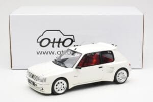 Peugeot 205 Dimma Wit Otto 1:18 OT681 Hars — afbeelding 6 van 6