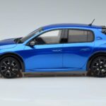 Peugeot 208 GT Line Blauw Otto 1:18 OT392 Hars - image 3 of 6