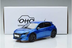 Peugeot 208 GT Line Blauw Otto 1:18 OT392 Hars — afbeelding 6 van 6