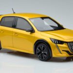 Peugeot 208 GT Line Geel Otto 1:18 OT930 Hars - image 4 of 6