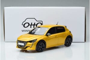 Peugeot 208 GT Line Geel Otto 1:18 OT930 Hars — afbeelding 6 van 6