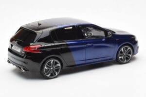 Peugeot 308 GTI Magnetic Blauw Zwart Otto 1:18 OT922 Hars — afbeelding 2 van 6