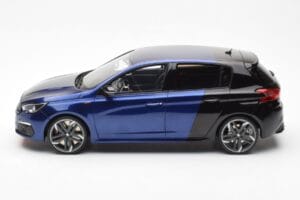 Peugeot 308 GTI Magnetic Blauw Zwart Otto 1:18 OT922 Hars — afbeelding 3 van 6