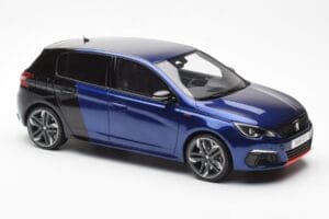 Peugeot 308 GTI Magnetic Blauw Zwart Otto 1:18 OT922 Hars — afbeelding 4 van 6