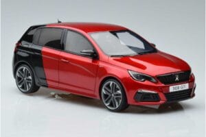 Peugeot 308 T9 GTI Rood Otto 1:18 OT368 Hars — afbeelding 4 van 6