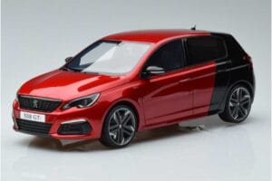 Peugeot 308 T9 GTI Rood Otto 1:18 OT368 Hars