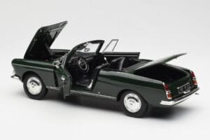 Peugeot 404 Cabriolet Antique Green Gelimiteerde Editie Norev 1:18 184829 Metaal — afbeelding 5 van 8