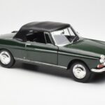 Peugeot 404 Cabriolet Antique Green Gelimiteerde Editie Norev 1:18 184829 - image 6 of 8