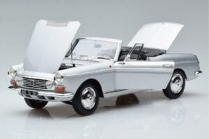 Peugeot 404 Cabriolet Zilver Norev 1:18 184835 Metaal — afbeelding 2 van 8