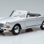 Peugeot 404 Cabriolet Zilver Norev 1:18