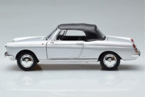 Peugeot 404 Cabriolet Zilver Norev 1:18 184835 Metaal — afbeelding 4 van 8