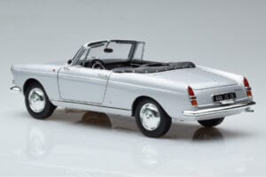 Peugeot 404 Cabriolet Zilver Norev 1:18 184835 Metaal — afbeelding 7 van 8