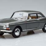 Peugeot 404 Coupe Graphite Grijs Norev 1:18