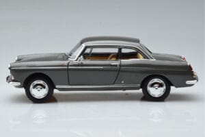 Peugeot 404 Coupe Graphite Grijs Norev 1:18 184834 Metaal — afbeelding 4 van 7