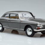 Peugeot 404 Coupe Graphite Grijs Norev 1:18 - image 5 of 7