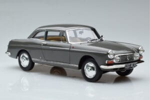 Peugeot 404 Coupe Graphite Grijs Norev 1:18 184834 Metaal — afbeelding 5 van 7