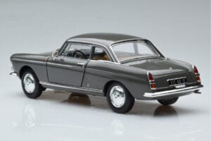 Peugeot 404 Coupe Graphite Grijs Norev 1:18 184834 Metaal — afbeelding 6 van 7