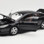 Peugeot 407 Coupe Zwart Norev 1:18 - image 2 of 8
