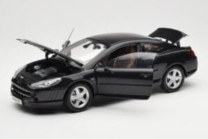 Peugeot 407 Coupe Zwart Norev 1:18 184752 Metaal — afbeelding 2 van 8
