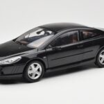 Peugeot 407 Coupe Zwart Norev 1:18