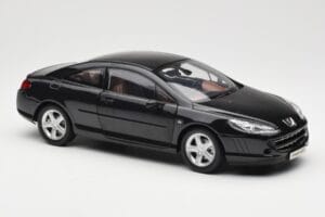 Peugeot 407 Coupe Zwart Norev 1:18 184752 Metaal — afbeelding 6 van 8
