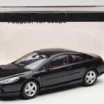 Peugeot 407 Coupe Zwart Norev 1:18 - image 8 of 8