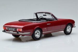 Peugeot 504 Cabriolet Rood Norev 1:18 184818 Metaal — afbeelding 3 van 8