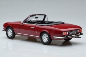 Peugeot 504 Cabriolet Rood Norev 1:18 184818 Metaal — afbeelding 7 van 8