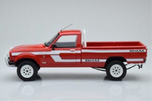 Peugeot 504 Dangel Pickup Rood Otto 1:18 OT436 Hars — afbeelding 3 van 6