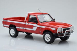 Peugeot 504 Dangel Pickup Rood Otto 1:18 OT436 Hars — afbeelding 4 van 6
