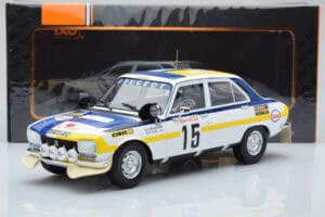 Peugeot 504 Ti #15 B. Consten Rally Morocco 1975 IXO 1:18 18RMC044C Metaal — afbeelding 6 van 6