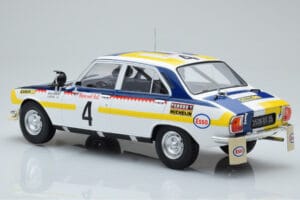 Peugeot 504 Ti #4 T. Makinen / H. Liddon Rally Morocco 1975 IXO 1:18 18RMC044B Metaal — afbeelding 5 van 6