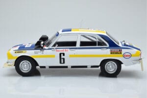 Peugeot 504 Ti #6 H. Mikkola / A. Hertz Rally Morocco 1975 IXO 1:18 18RMC044A Metaal — afbeelding 3 van 6