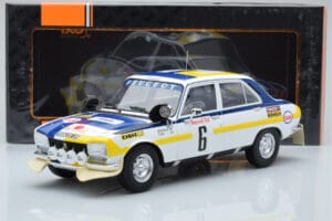 Peugeot 504 Ti #6 H. Mikkola / A. Hertz Rally Morocco 1975 IXO 1:18 18RMC044A Metaal — afbeelding 6 van 6