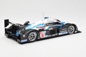 Peugeot 908 HDI FAP LMP1 #8 M. Lamy / S. Sarrazin / A. Wurz 5th Place 24 Hours of Le Mans 2008 Minichamps 1:18 150081208 Meta — afbeelding 2 van 6