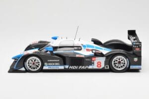 Peugeot 908 HDI FAP LMP1 #8 M. Lamy / S. Sarrazin / A. Wurz 5th Place 24 Hours of Le Mans 2008 Minichamps 1:18 150081208 Meta — afbeelding 3 van 6