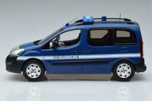 Peugeot Partner Gendarmerie Norev 1:18 184895 Metaal — afbeelding 3 van 6