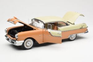 Pontiac Star Chief Hardtop Rood Wit Sun Star 1:18 5043 Metaal — afbeelding 2 van 8