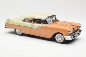 Pontiac Star Chief Hardtop Rood Wit Sun Star 1:18 5043 Metaal — afbeelding 6 van 8
